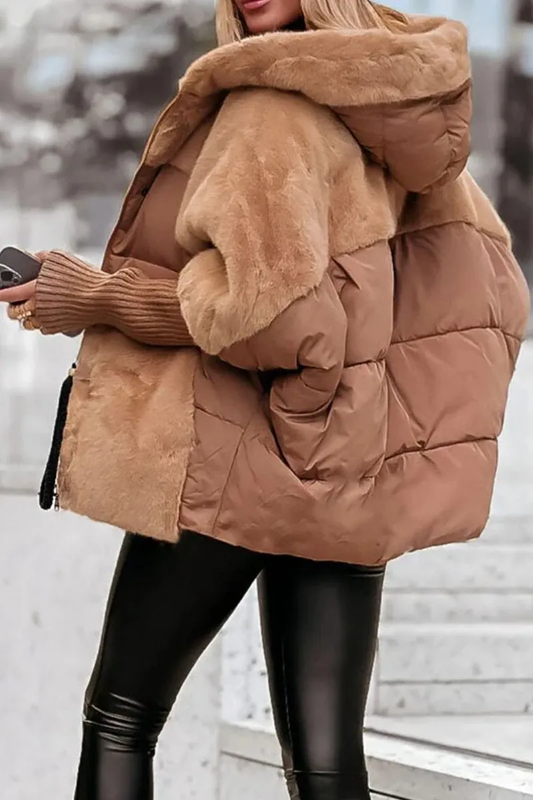 Sophie | Veste bomber capuche