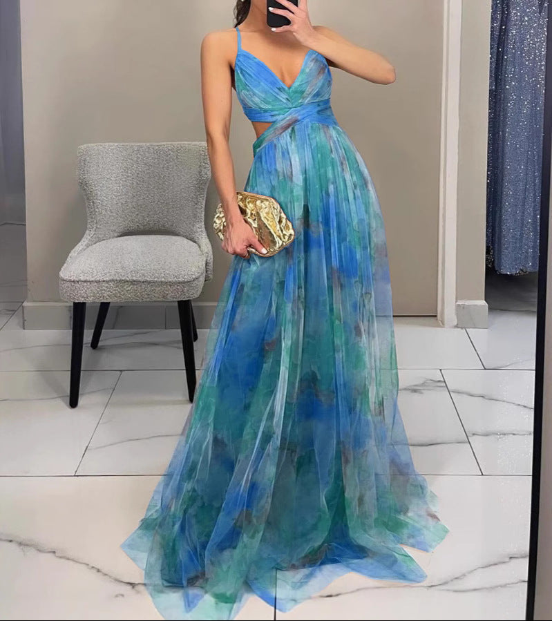 Mireille | Robe maxi fleurie fluide