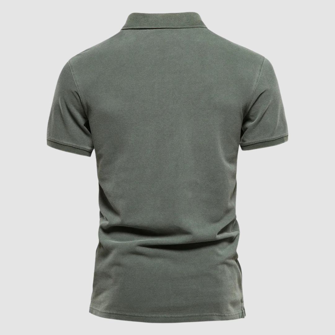 Hilaire | Polo coton coupe moderne
