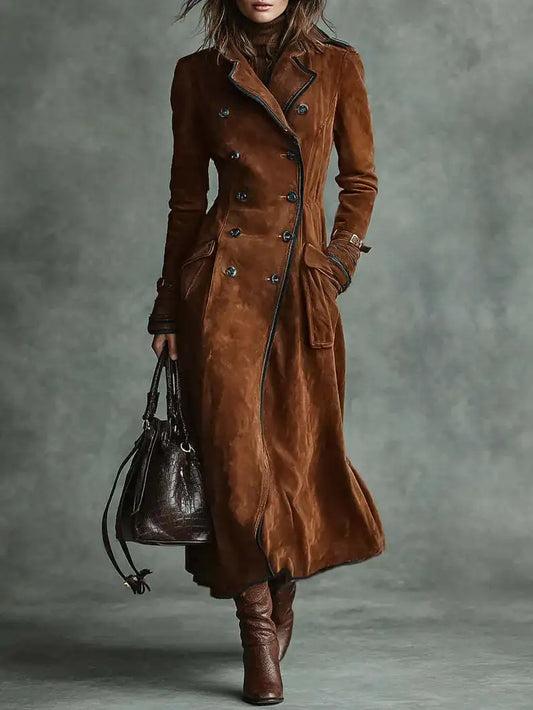 Justine | Manteau long ceinturé