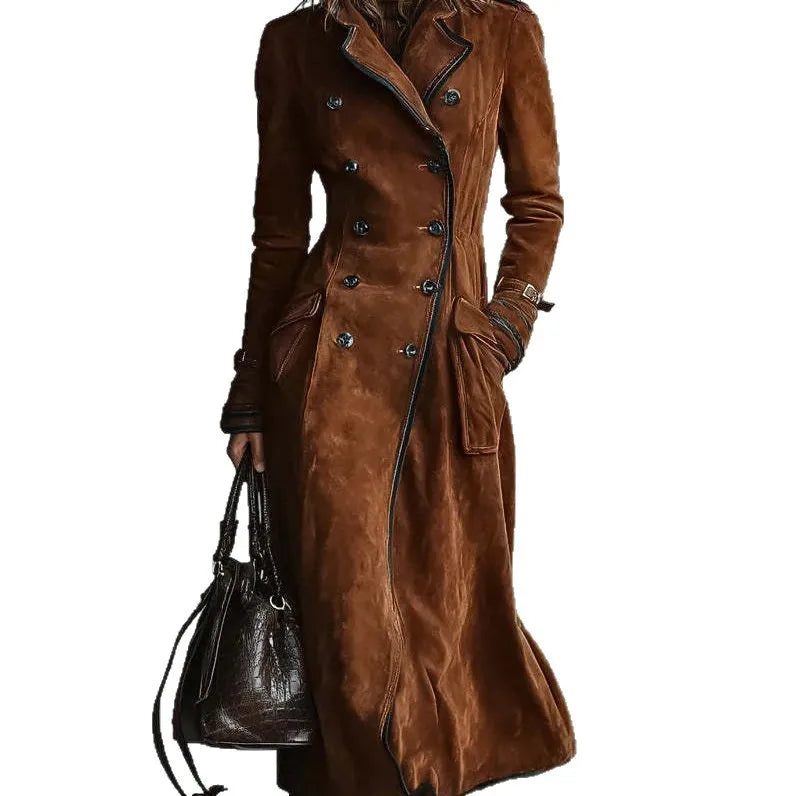 Justine | Manteau long ceinturé