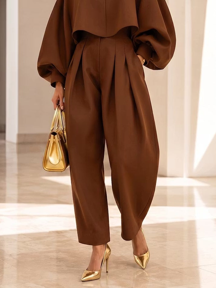 Axelle | Ensemble sculptural marron