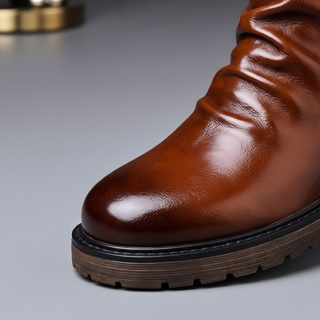 Bastille | Bottes vintage cirées