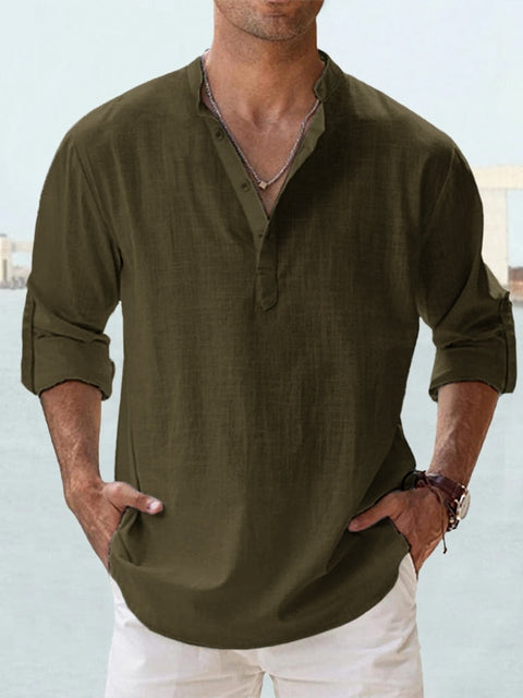 Erik | Chemise en lin respirant