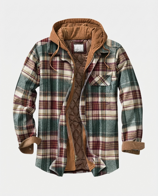Eugène | Veste patchwork à carreaux