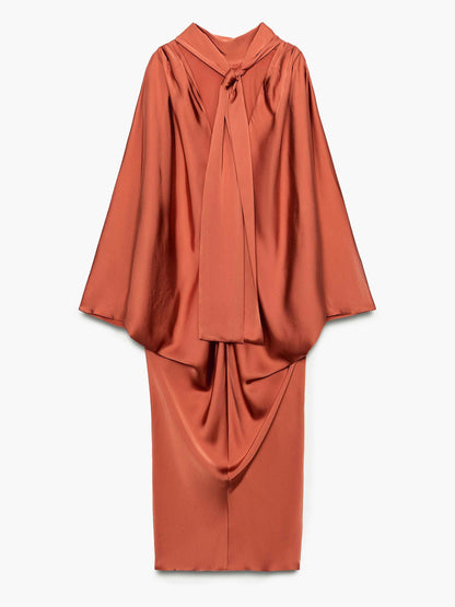 Charlotte | Robe longue satinée fluide