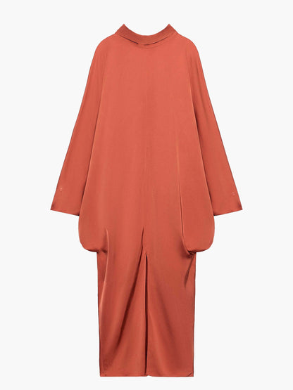 Charlotte | Robe longue satinée fluide