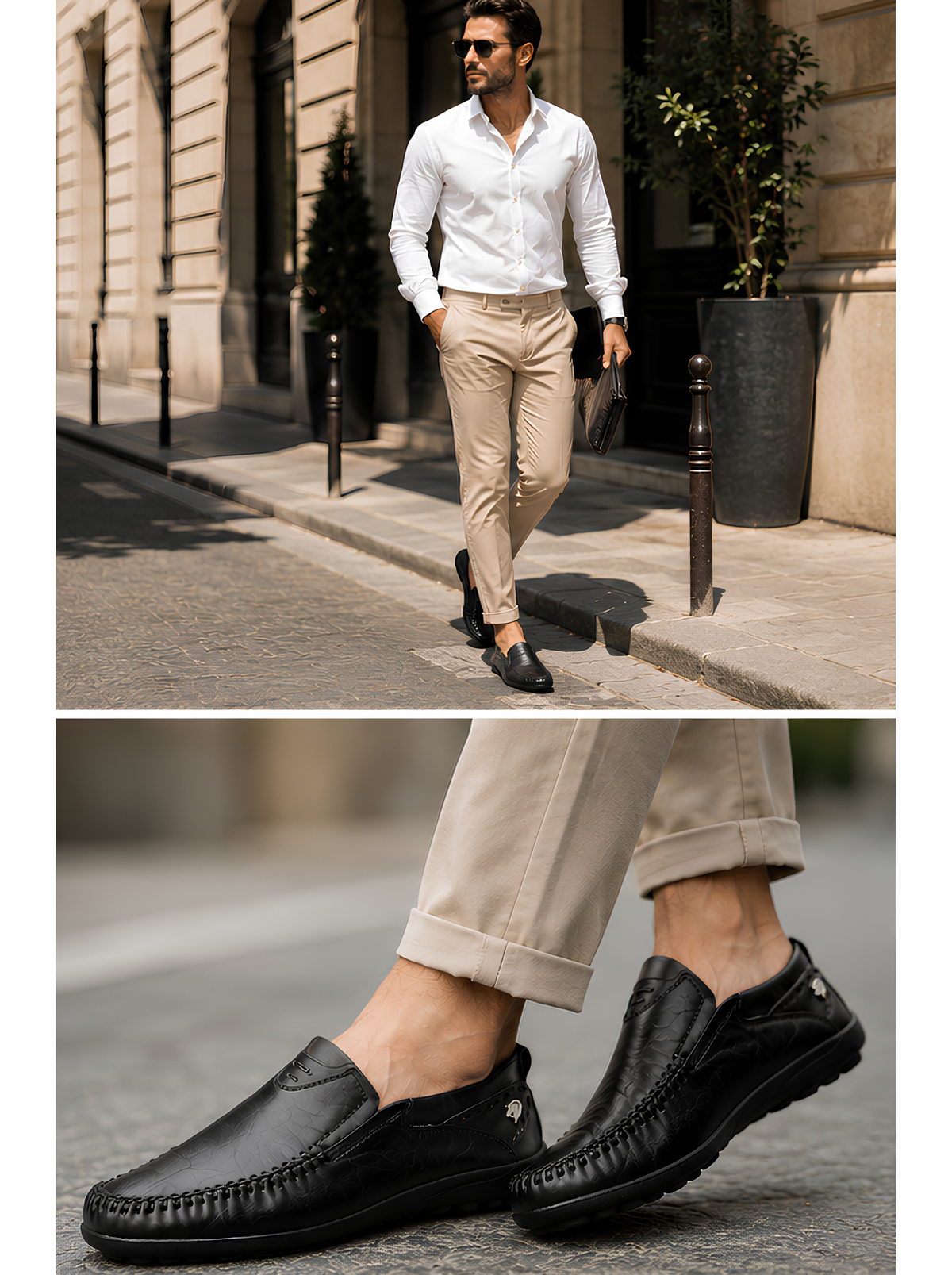 Gaspard | Mocassin souple sans lacet
