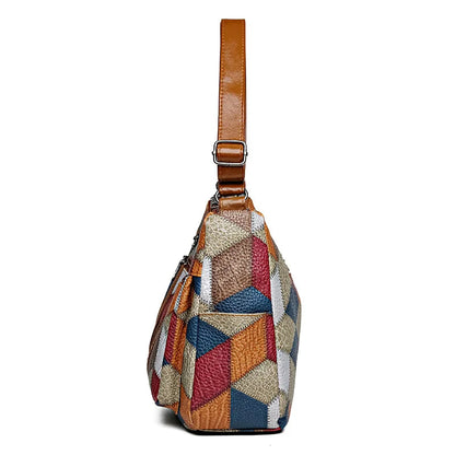 Léonie | Sac patchwork géométrique