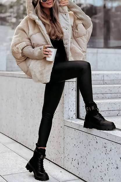 Sophie | Veste bomber capuche