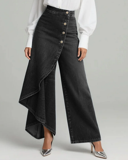Ninon | Pantalon denim enveloppant