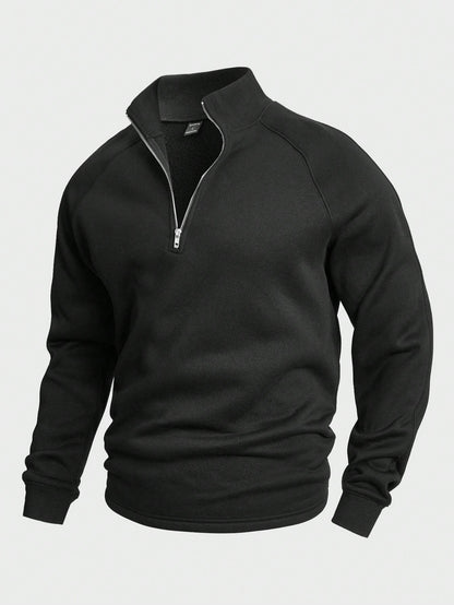 Ambroise | Pull col zippé élégant