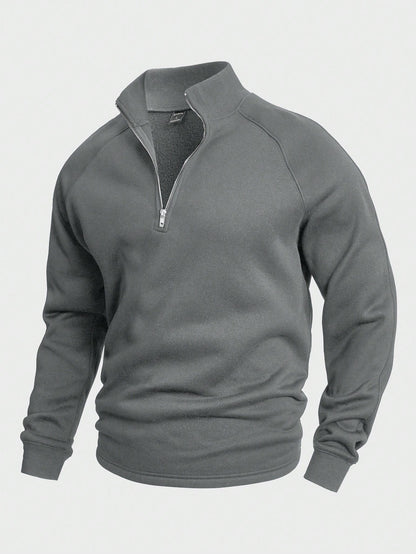 Ambroise | Pull col zippé élégant
