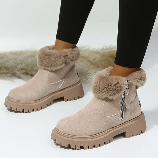 Noria | Bottines fourrées à zip