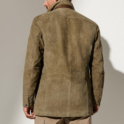 Augustin | Veste suédine col doublé