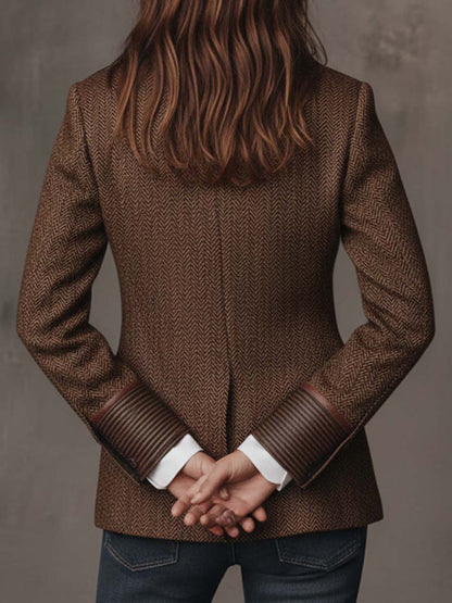 Héloïse | Blazer structuré contrasté