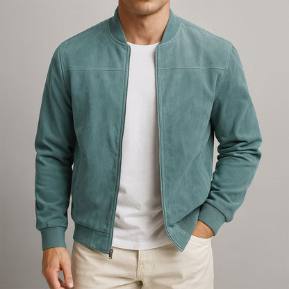 Alexandre | Veste boutonnée suédine