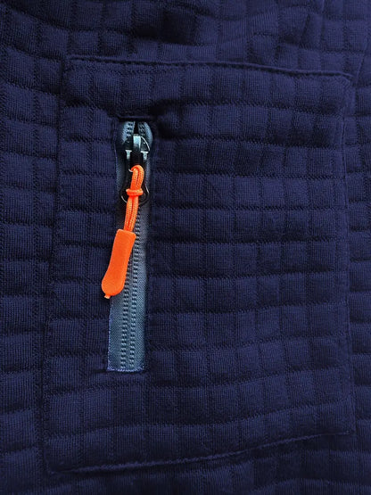Isidore | Polo texture carrée poche