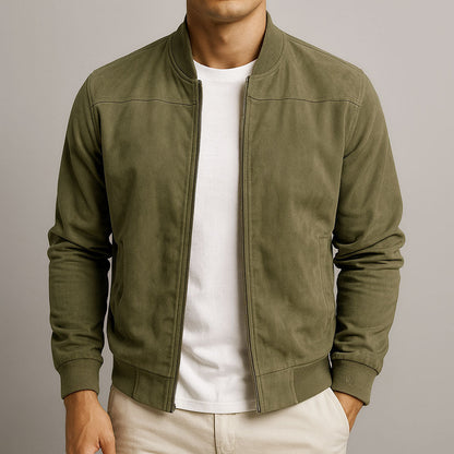 Alexandre | Veste boutonnée suédine
