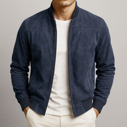 Alexandre | Veste boutonnée suédine