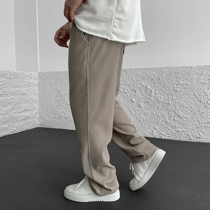 Xavier | Pantalon maille côtelée