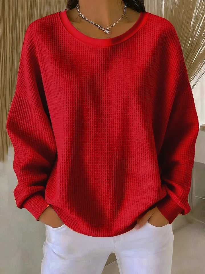 Rose | Pull tricot classique