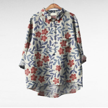 Bénédicte | Blouse fluide à fleurs