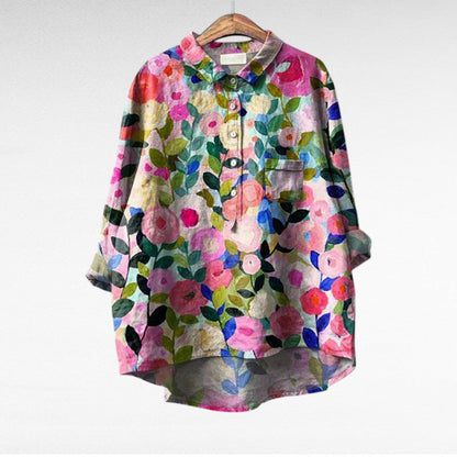 Bénédicte | Blouse fluide à fleurs
