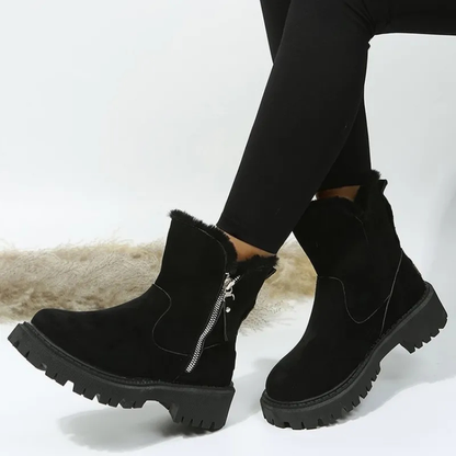 Noria | Bottines fourrées à zip