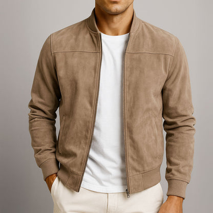 Alexandre | Veste boutonnée suédine