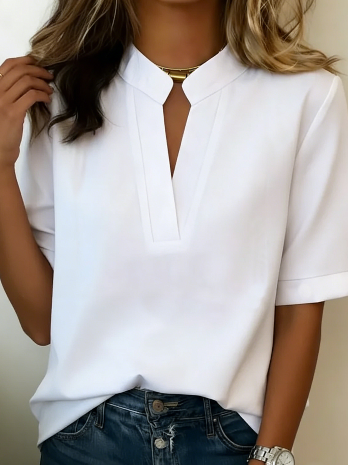 Amandine | Blouse fluide élégante