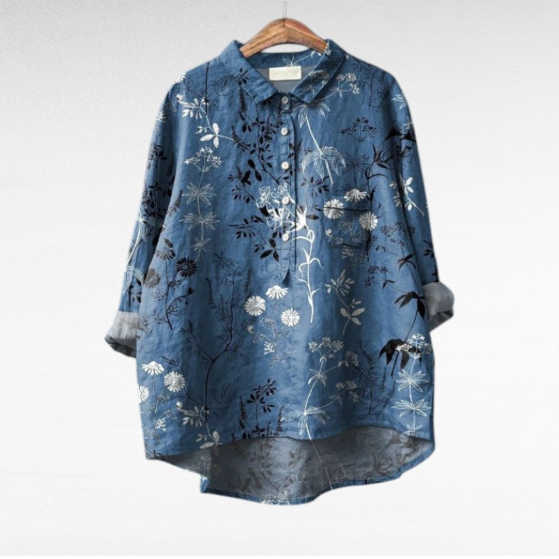 Bénédicte | Blouse fluide à fleurs