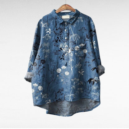 Bénédicte | Blouse fluide à fleurs