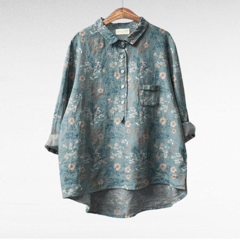 Bénédicte | Blouse fluide à fleurs