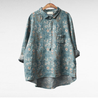 Bénédicte | Blouse fluide à fleurs