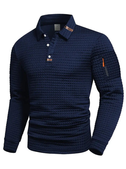 Isidore | Polo texture carrée poche