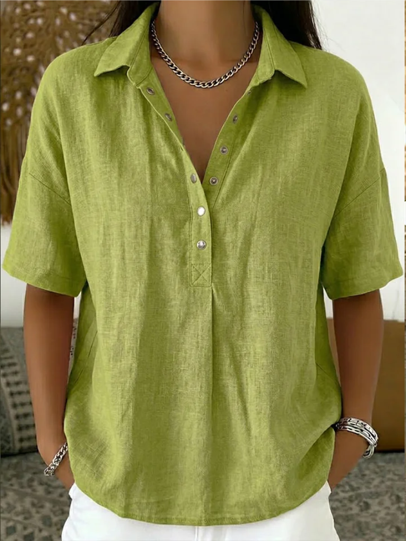 Odile | Blouse en lin intemporelle