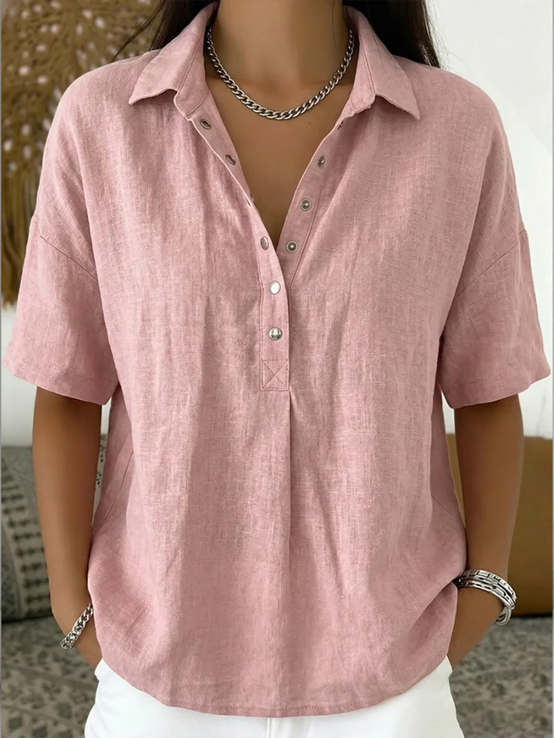 Odile | Blouse en lin intemporelle
