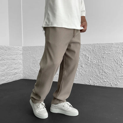 Xavier | Pantalon maille côtelée