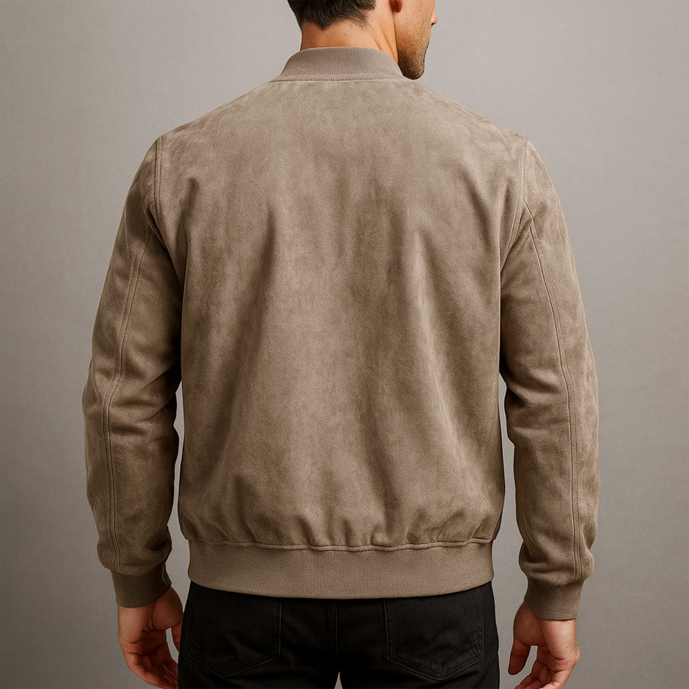 Alexandre | Veste boutonnée suédine