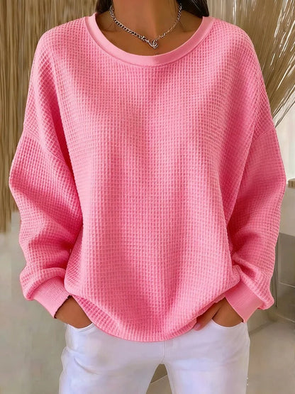 Rose | Pull tricot classique