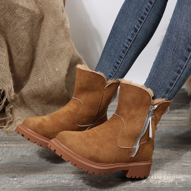 Noria | Bottines fourrées à zip