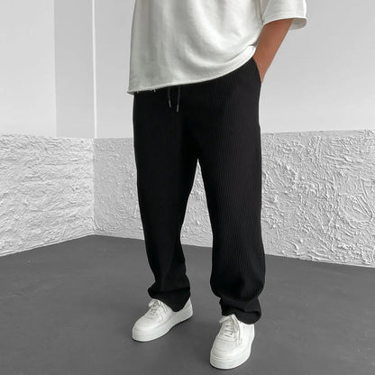 Xavier | Pantalon maille côtelée