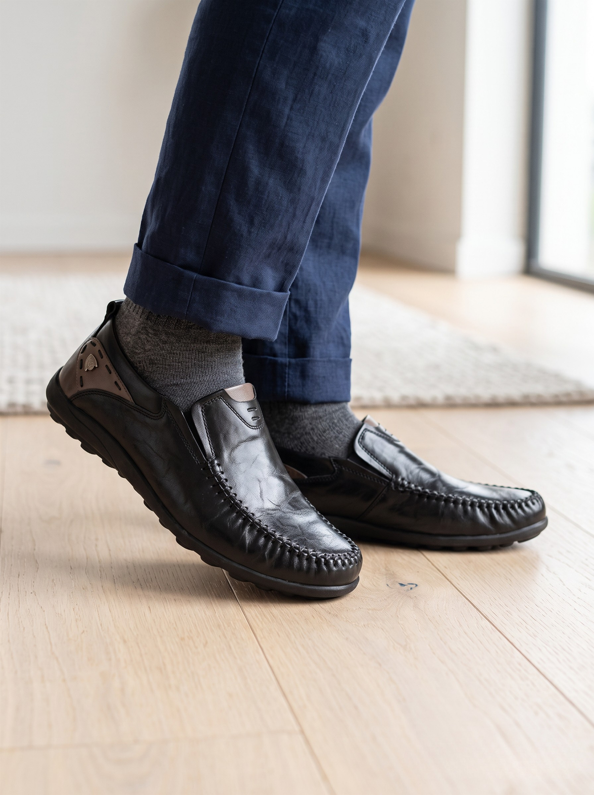 Gaspard | Mocassin souple sans lacet
