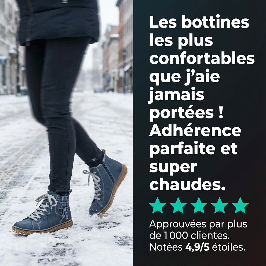 Bertille | Bottines confort zip