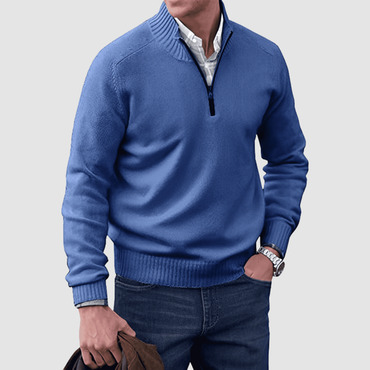 Octave | Pull zippé homme