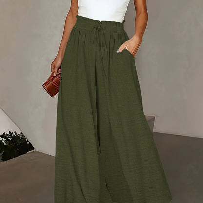 Laure | Pantalon fluide à cordon
