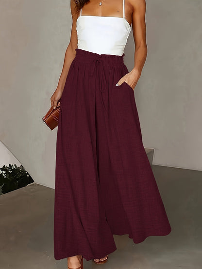 Laure | Pantalon fluide à cordon