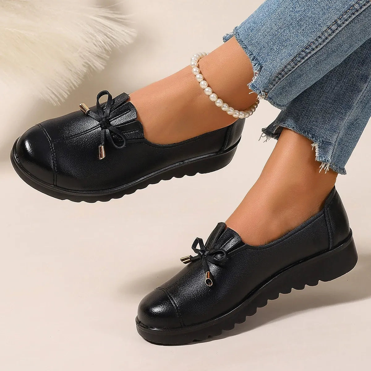 Colette | Mocassins confort à plateforme