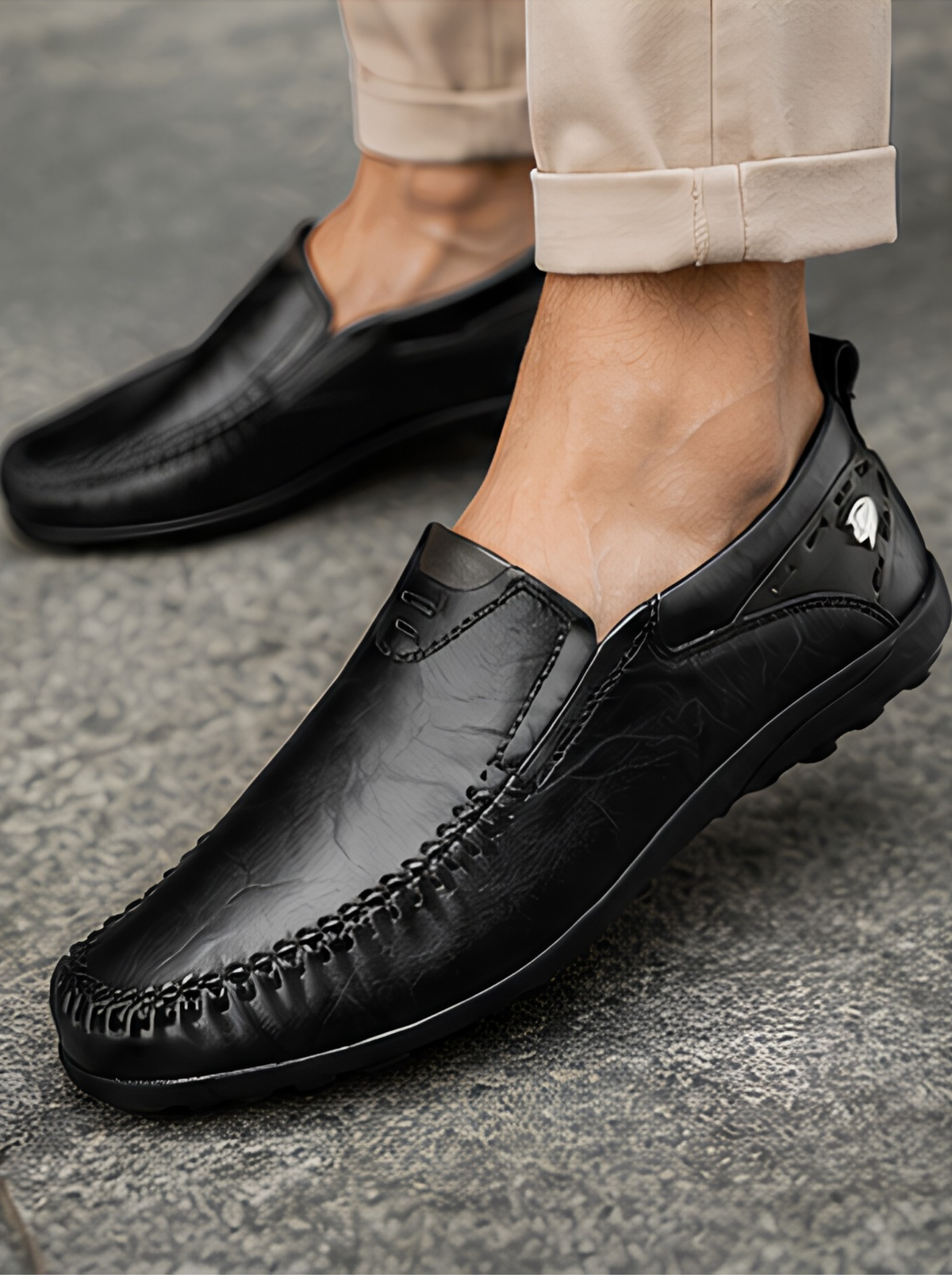 Gaspard | Mocassin souple sans lacet